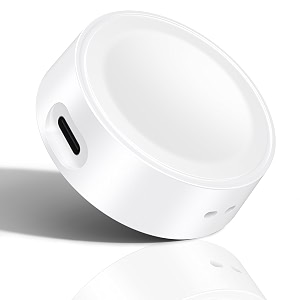 meliya wireless charger dock for samsung galaxy watch 7 fe7654 usb c wireless magnetic charging dock for galaxy watch 76 classic 55 pro4 - white