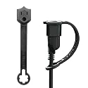 Mellbree Outdoor Plug Cover, 2&3 Prong Waterproof Extension Cord Protector