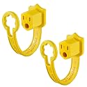 Mellbree Outdoor Plug Cover for Outlet Extension Cord, 2&3 Prong