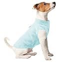 Mellifluous Soft Fleece Fabric Cozy Winter Jacket for Pet | Washable| Warm| for All Types of Dog Breeds and Puppies (XXXXL, Sky Blue)