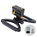 Melnor 65131AMZ MiniMax Turbo Oscillator Sprinkler, 4000 sq. ft., 4-Way Adjustable, Quick Connect Bundle, Black, Yellow (Pack of 12)