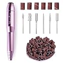 MelodySusie® Nail Drill - Polishing Tools with Buffer, Cuticle Nipper and Small brush as Professional Manicure Pedicure Kit Home and Salon
