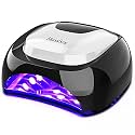 MelodySusie Professional Metal Base UV Nail Lamp, S-Pro27T Fast Curing Nail Dryer with 3 Timers & Smart Sensor for Salon Cures All Gels, Especially Hard, Extension, Acrylic & Chrome Gel Polishes