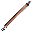 MELOTOUGH Electrical Tape Holder Tape Thong with Trigger Snap Hook for Tool Belt, Tool Pouch, Tool Bag(Orange)