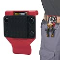 MELOTOUGH Magnetic Tool Holder Strong Magnetic Belt Clip for Screws,Nails,Wrench,Hammer,Pliers,Screwdriver,Trowel,Sockets - Fits Up to 2.7" Belt