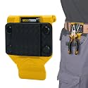 MELOTOUGH Magnetic Tool Holder Strong Magnetic Belt Clip for Screws,Nails,Wrench,Hammer,Pliers,Screwdriver,Trowel,Sockets - Fits Up to 2.7" Belt