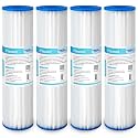 Membrane Solutions 10"x2.5" 20 Micron Pleated Sediment Water Filter