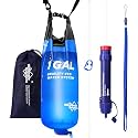 Membrane Solutions 1 Gal Gravity Water Filter, Lightweight Camping Purifier