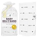 MEMEENO Baby Belly Band for Gas &amp; Colic Relief - Heated Tummy Wrap for Infants, Colic Relief for Newborns