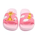 MEMON Toddler Little Kids Dinosaur Beach/Pool/Shower Slides/Anti-Skid Home Bath Slippers/Cute Summer Outdoor Shoes for Girls and Boys