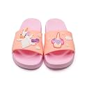MEMON Toddler Little Kids Dinosaur Beach/Pool/Shower Slides/Anti-Skid Home Bath Slippers/Cute Summer Outdoor Shoes for Girls and Boys