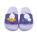 MEMON Toddler Little Kids Dinosaur Beach/Pool/Shower Slides/Anti-Skid Home Bath Slippers/Cute Summer Outdoor Shoes for Girls and Boys