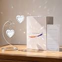 Memorial Gifts for Loss of Loved One, Hanging Heart Crystal Suncatcher