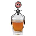 The Memory Company | Licensed NCAA Decanter with Mascot Stopper
