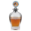 The Memory Company | Licensed NCAA Decanter with Mascot Stopper