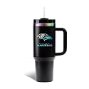 The Memory Company Officially Licensed NFL - Baltimore Ravens 40oz Iridescent Tumbler with Handle