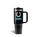 The Memory Company Officially Licensed NFL - Indianapolis Colts 40oz Iridescent Tumbler with Handle