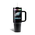 The Memory Company Officially Licensed NFL - Philadelphia Eagles 40oz Iridescent Tumbler with Handle