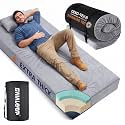 Memory Foam Camping Mattress, Extra Thick 4 Inch Dual Layer Sleeping Pad