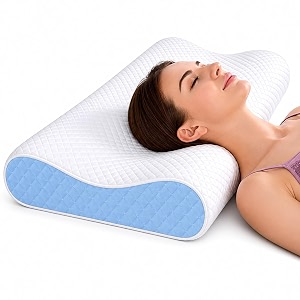 Memory Foam Pillow Contour Cervical Orthopedic Memory