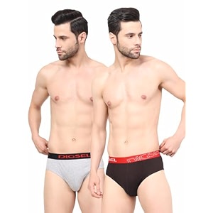 men 100 combed cotton outer elastic self design briefs_ n redz