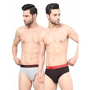 men 100 combed cotton outer elastic self design briefs_ n redz