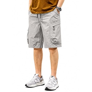 Mens 100 Pure Cotton Cargo Shorts