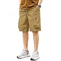 Men39s 100 Pure Cotton Cargo Shorts 