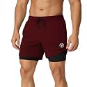 Men39s 2 in 1 Active Dual Shorts