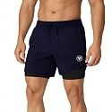 Men39s 2 in 1 Active Dual Shorts