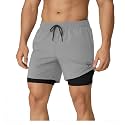 Men39s 2 in 1 Active Dual Shorts