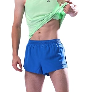 Mens 2 inch Split Running Shorts