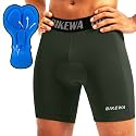 Men's 4D Padded Bike Shorts Cycling Underwear Biking Bicycle Padding Shorts for Men Side Pockets