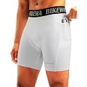 Men's 4D Padded Bike Shorts Cycling Underwear Biking Bicycle Padding Shorts for Men Side Pockets
