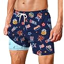 Men39s 53939 Swim Trunks with Compression Liner