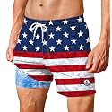 Men39s 53939 Swim Trunks with Compression Liner