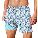 Men39s 53939 Swim Trunks with Compression Liner