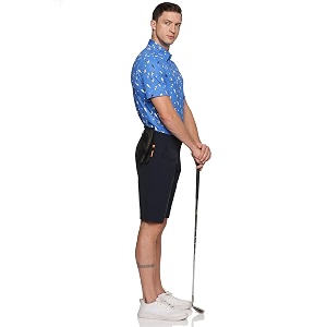 Mens Active Lite Golf Shorts with Tee