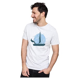 Mens Womens Regular Fit T-Shirt Boat
