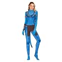 Men's Animal Bodysuit Costume with Big Tail Print Petsuit Spandex Furry Jumpsuit Cosplay Halloween Party