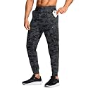 Men's Athletic Joggers Stretch Sweatpants with Zipper Pockets Running Workout Gym Track Golf Pants for Men