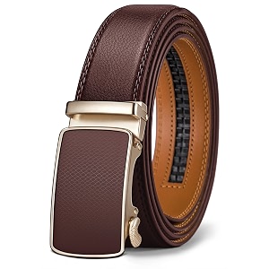 Mens BeltBulliant Branded Ratchet Belt Of Genuine