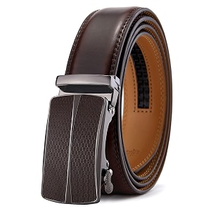 Mens BeltBulliant Branded Ratchet Belt Of Genuine