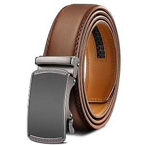 Mens BeltBulliant Branded Ratchet Belt Of Genuine