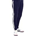 Men39s Black Track Pants with Side Stripes