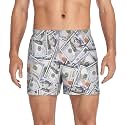 Men's Boxer Shorts Cotton Loose Underwear with Button Fly