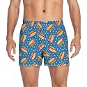 Men's Boxer Shorts Cotton Loose Underwear with Button Fly