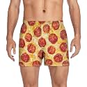 Men's Boxer Shorts Cotton Loose Underwear with Button Fly