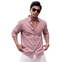 Men39s Brown Solid Full Sleeve Casual Shirt