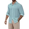 Men39s Casual Button Down Shirts Long Sleeve